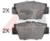 A.B.S. 36759 OE Brake Pad Set, disc brake